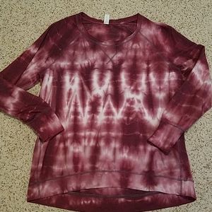 Last chance donating- Green Tea tye dyed sweatshirt